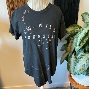 pebby forevee side slit tshirt